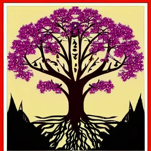 Image similar to kabbalah tree of life