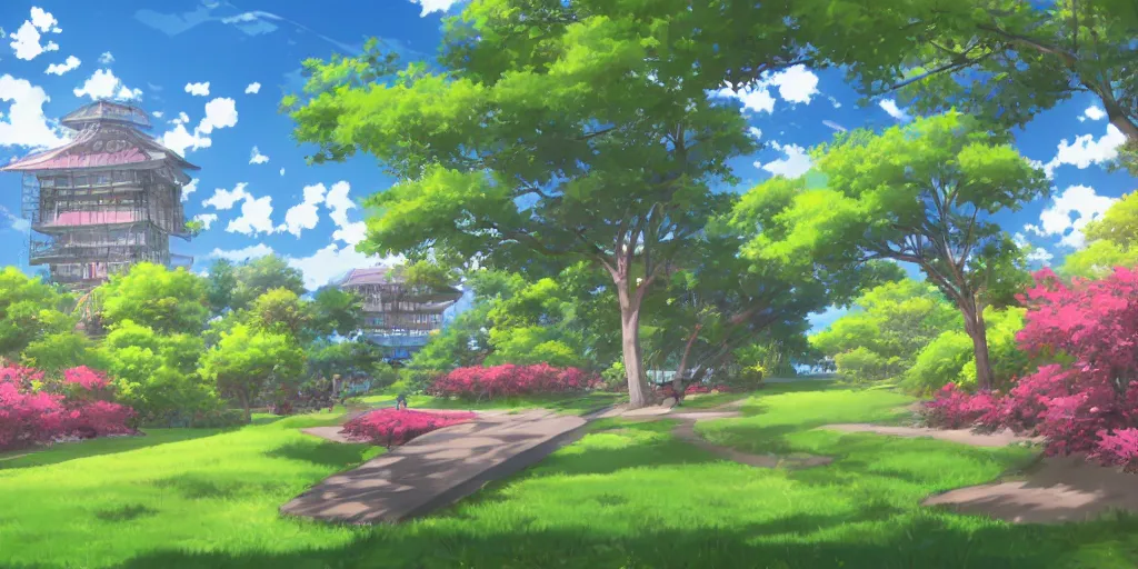 Top more than 81 park anime background super hot  induhocakina