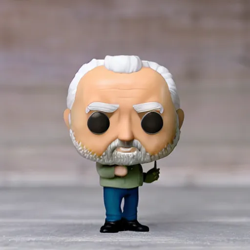 Image similar to hide the pain harold as a funko pop