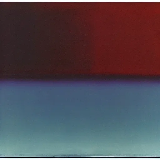 Image similar to the abstract painting'arctic void ', by caspar david friedrich, by rothko