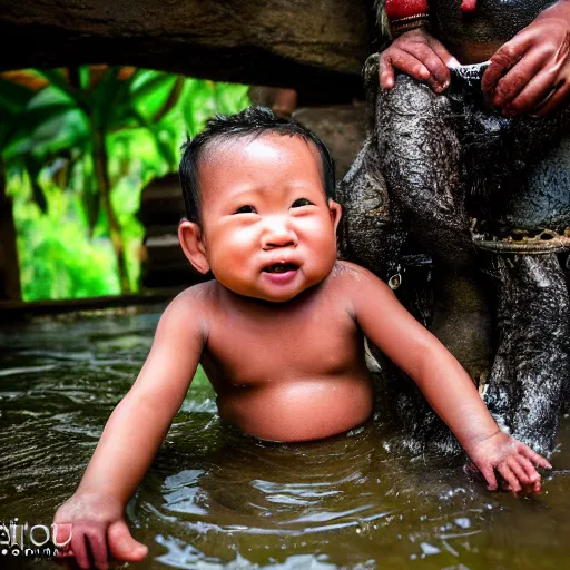 Image similar to babi guling bali, 8 k, 4 k, professional photography, photorealistic, 1 0 m. m lens award winning photo