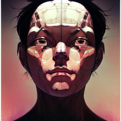 Image similar to prompt : doomer portrait soft light painted by james jean and katsuhiro otomo and erik jones, inspired by akira anime, smooth face feature, intricate oil painting, high detail illustration, sharp high detail, manga and anime 1 9 9 9