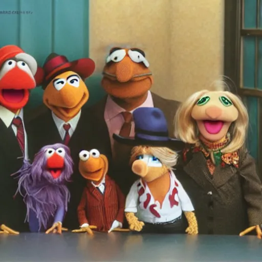 Image similar to the muppets, by makoto shinkai