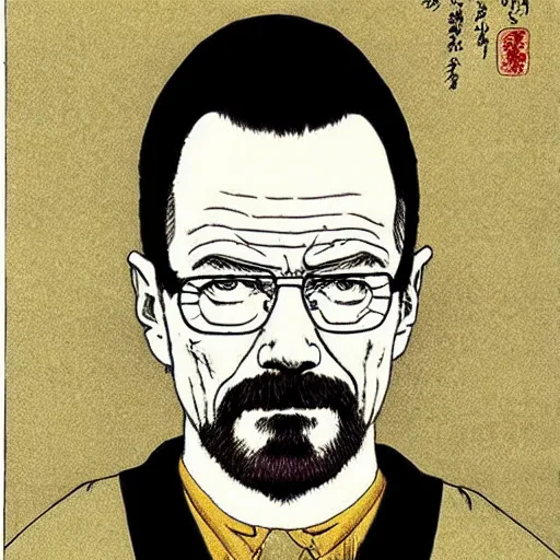 Image similar to walter white by takato yamamoto