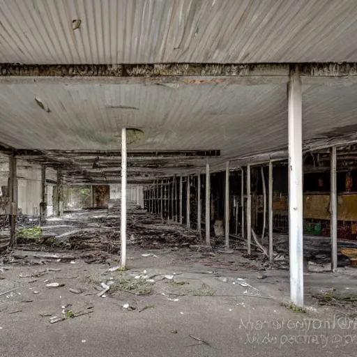 Image similar to abandoned grocery store