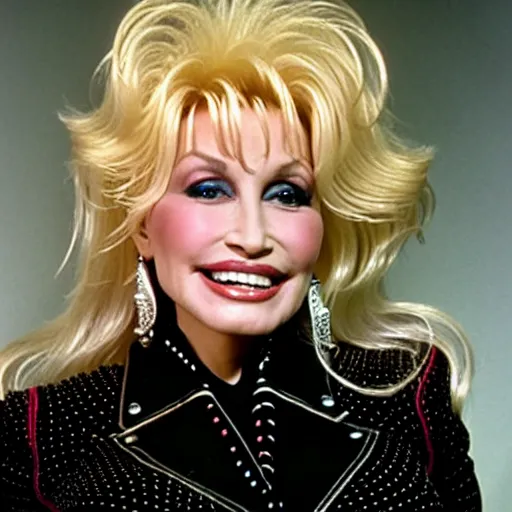 Image similar to Dolly Parton on an episode of Deep Space Nine