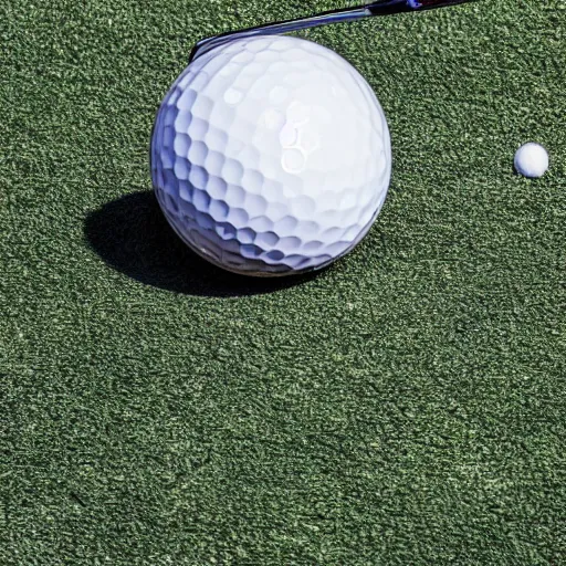 Prompt: loss of a golf club cart ball basketball, baseball