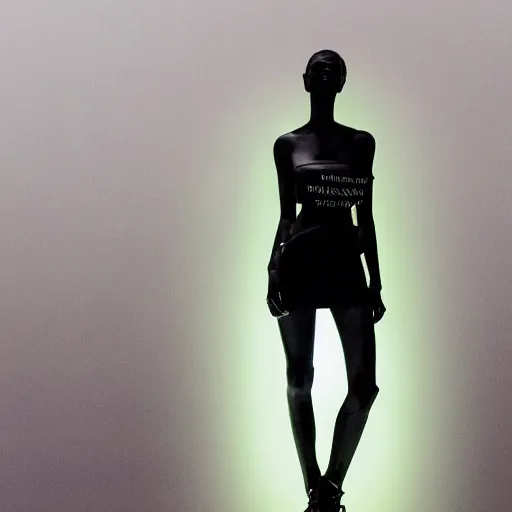 Prompt: black marble statue of a beautiful woman in the style of virgil abloh with in the background colorful motocross logos and traffic signs, colored smoke clouds, very very beautiful, detailed, off white, heron preston, 8 k, 4 k, detailed, beautiful, symmetrical, vogue, editorial, fashion, magazine, soft lighting