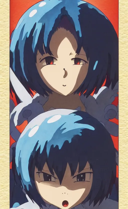 Prompt: a monster rancher card from 1 9 5 0, illustration, concept art, anime key visual, trending pixiv fanbox, by wlop and greg rutkowski and makoto shinkai and studio ghibli and kyoto animation and ken sugimori, symmetrical facial features, cute monster companion, box art