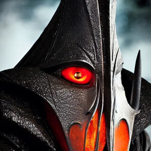 Image similar to close - up of sauron