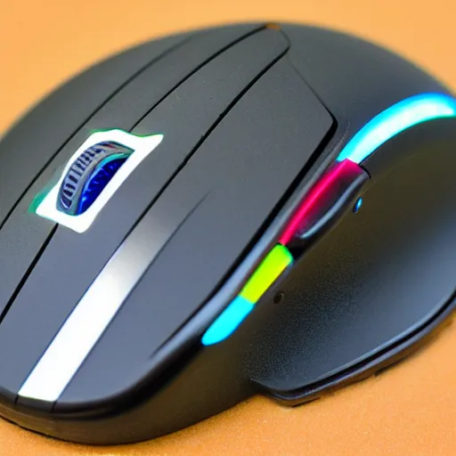 Image similar to opal beetle as a gaming computer mouse