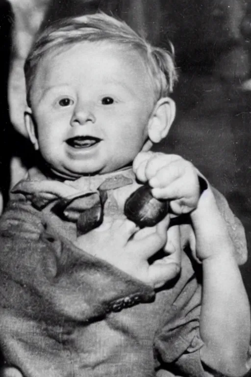 Image similar to mickey rooney as a baby