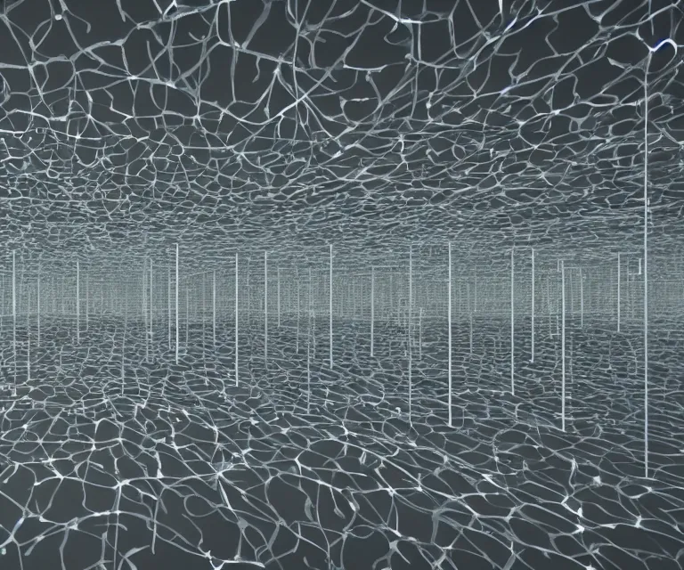 Image similar to still from a film : floating vr interface with depth of field, a minimalist transparent space station tunnel network, vertical panels upon panels stacking floating leaves into the distance, vertically floating panels & soft white marble tablets displaying zooming interfaces and long scrolls and blurry misty glowing floating computer panels