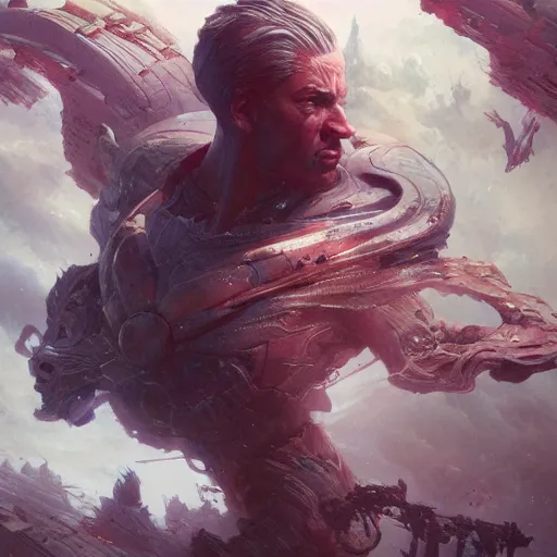 Image similar to cinematic jupiter, marvel comics, intricate, highly detailed, smooth, artstation, digital illustration by ruan jia and mandy jurgens and artgerm and wayne barlowe and greg rutkowski and zdislav beksinski