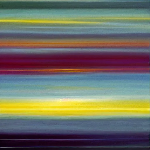 Image similar to In this computer art, the artist has used a simple palette of colors to create a feeling of calm and serenity. The soft hues of blue and green are reminiscent of a cloudy sky, while the orange and yellow suggest the warm glow of the sun. The vertical stripes of color are divided by thin lines of black, which give the impression of deep space. The overall effect is one of peacefulness and balance. Prada, comic strip by Akira Toriyama churning
