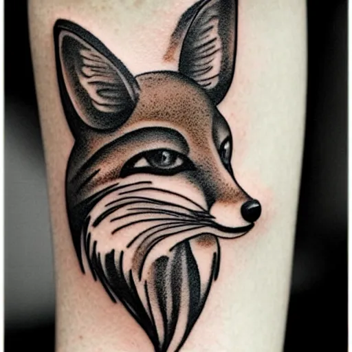 Buy Fox Tattoo Waterproof Men and Women Temporary Body Tattoo Online In  India At Discounted Prices