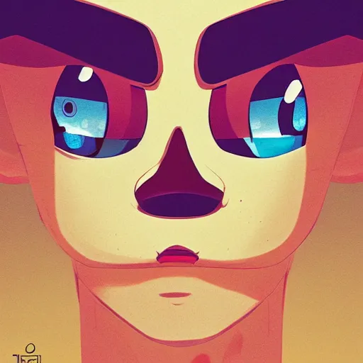 Image similar to face icon stylized minimalist the grim adventures of billy and mandy, loftis, cory behance hd by jesper ejsing, by rhads, makoto shinkai and lois van baarle, ilya kuvshinov, rossdraws global illumination