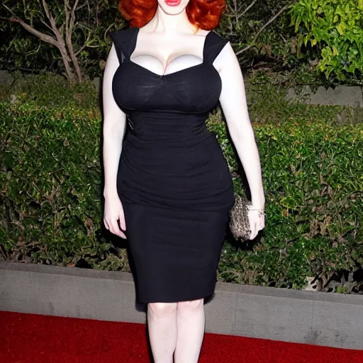 Image similar to christina hendricks hands up,