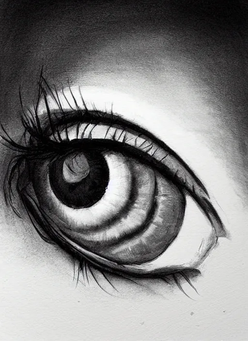 Prompt: portrait of a stunningly beautiful eye, art by * * * * * * * * * * * *