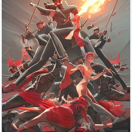 Image similar to the Marxist revolution by rossdraws