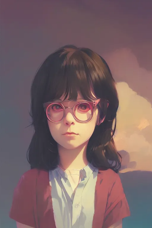 Prompt: a portrait of a cute todd solondz, vivid colors, soft lighting, atmospheric, cinematic, moody, in the style of ilya kuvshinov and range murata, krenz cushart, oil on canvas, 8 k