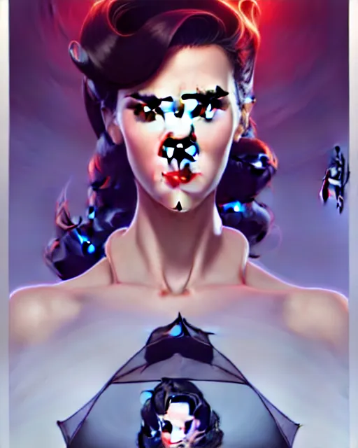 Prompt: a pin up and beautiful fashion charming dreamlke jennifer connelly, symmetrical face symmetrical eyes, character art, art by artgerm lau and wlop and and ilya kuvshinov and john singer sargent, joshua middleton comic art, frostbite 3 engine, cryengine