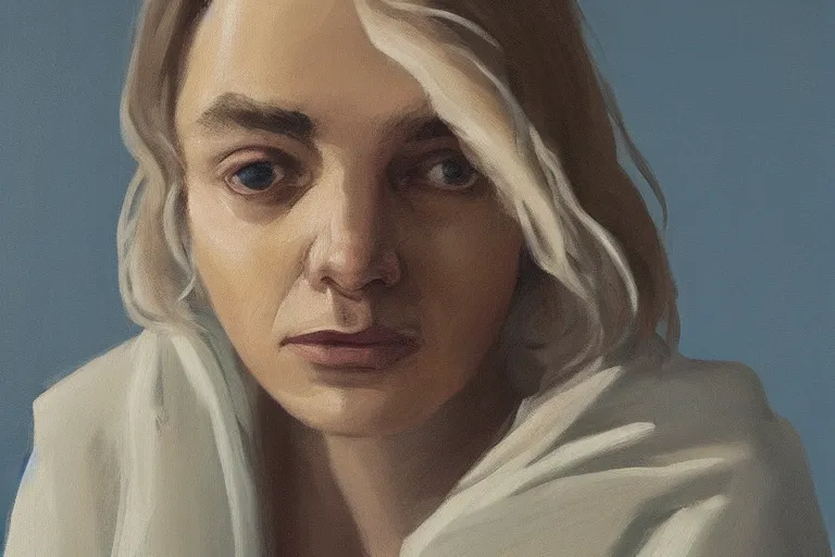 Image similar to woman portrait artwork by tim eitel