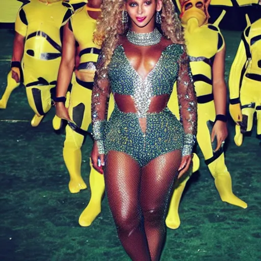 Image similar to beyonce x bee