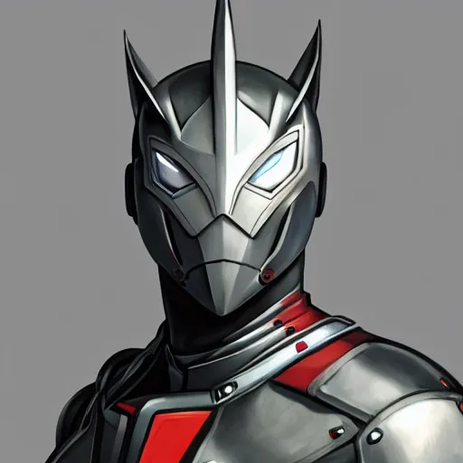 Image similar to greg manchess portrait painting of armored spiderman ultraman grey fox from metal gear cyborg gay japanese - american hybrid as overwatch character, medium shot, asymmetrical, profile picture, organic painting, sunny day, matte painting, bold shapes, hard edges, street art, trending on artstation, by huang guangjian and ail elvgren and sachin teng