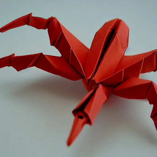 Image similar to Origami scorpion by robert lang