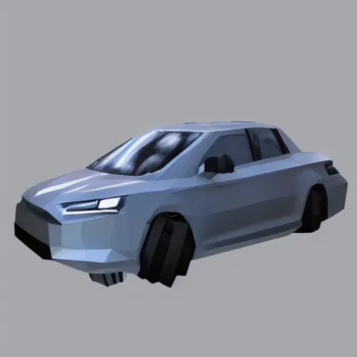 Image similar to Car, low poly render