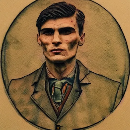 Thomas Shelby tattoo I've got some months ago : r/PeakyBlinders