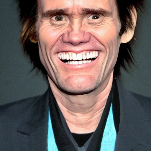 Prompt: jim carrey by hayao miyazaki