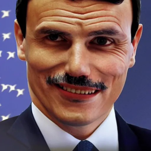 Image similar to spanish president pedro sanchez as hitler