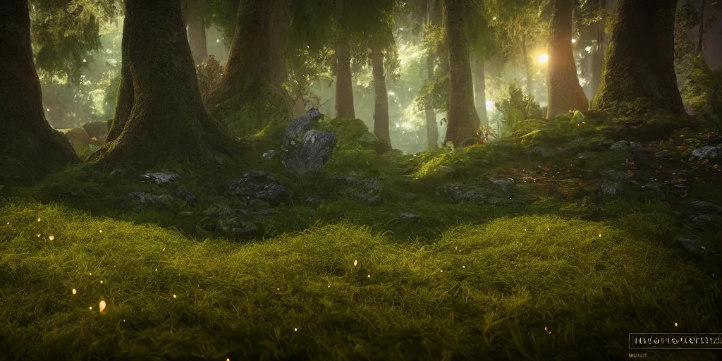 photography of enchanted forest, unreal engine 5, | Stable Diffusion ...