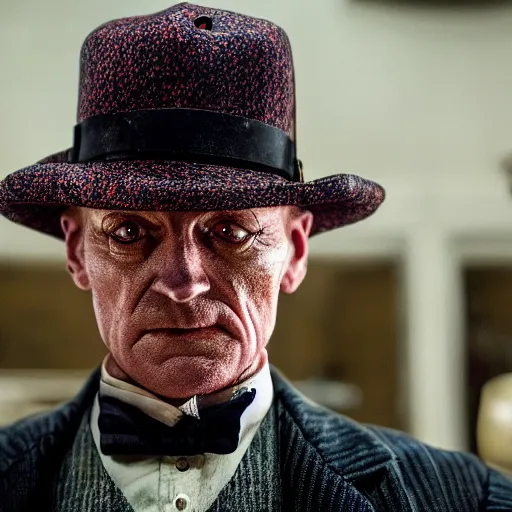 Image similar to Freddy Krueger in Peaky Blinders very detailed 4K quality super realistic