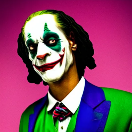 Image similar to film still of Snoop Dogg as the Joker in the new Joker film