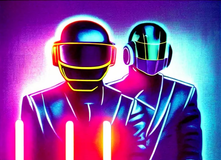 Image similar to knight rider, 1 9 8 2, futuristic style, soft neon, palm, synthwave, technology, shit, daft punk