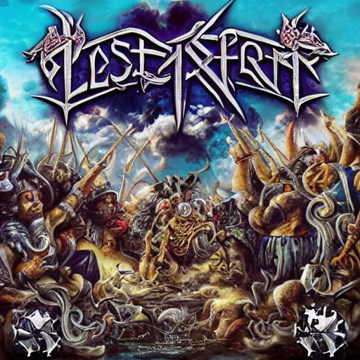 Prompt: alestorm album cover, highly detailed