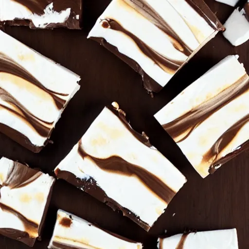 Image similar to smores fudge bars