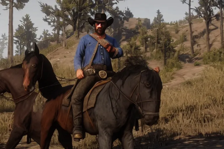 Image similar to robert trejo in red dead redemption 2