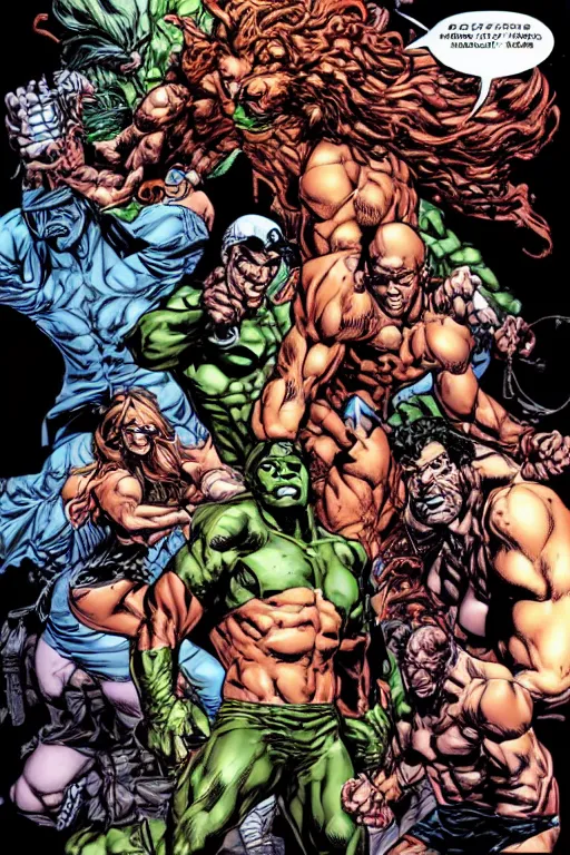 Prompt: character art by mike deodato, cj johnson, absolute chad