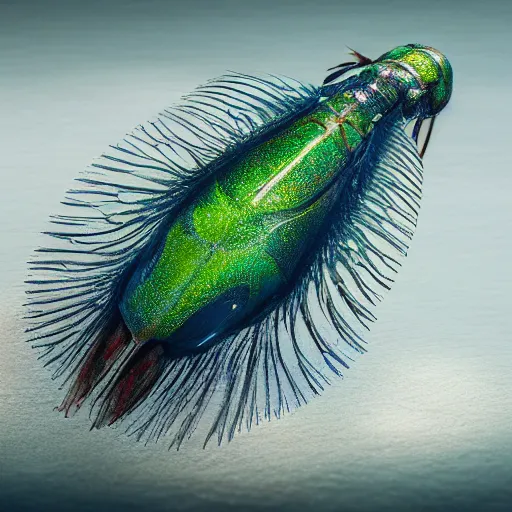 Prompt: the most beautiful neocaridina shrimp, diffuse lighting, intricate, elegant, highly detailed, lifelike, photorealistic, digital painting, illustration, concept art, smooth, sharp focus, A24!film cinematography, unreal engine, cinematic, hyper realism, high detail, octane render, dream like atmosphere 8k