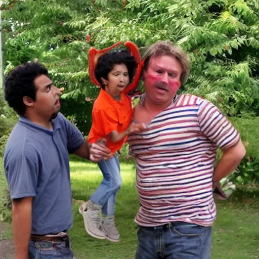 Image similar to human parrot