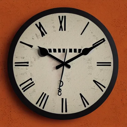 Image similar to a wall clock design by Bill waterson