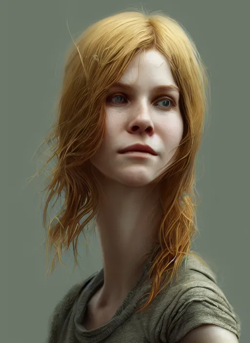 Image similar to Erin Moriarty, au naturel, hyper detailed, digital art, trending in artstation, cinematic lighting, studio quality, smooth render, unreal engine 5 rendered, octane rendered, art style by klimt and nixeu and ian sprigger and wlop and krenz cushart