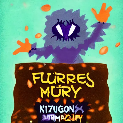 Image similar to flurry monster, Zigor Samaniego style