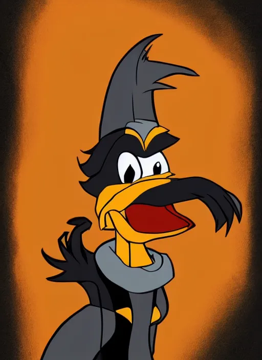 Prompt: cultist daffy duck, digital art, very detailed, artstation