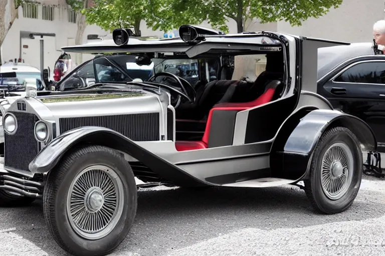 Image similar to 1 9 2 2 delorean