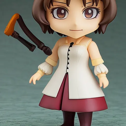 Prompt: claire from outlander nendoroid